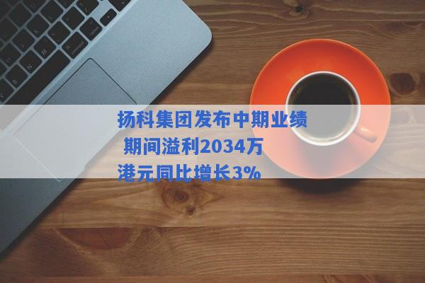 扬科集团发布中期业绩 期间溢利2034万港元同比增长3%
